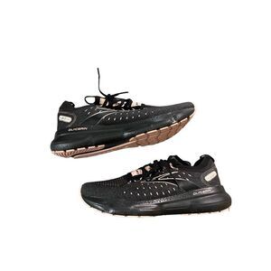 Brooks Glycerin Stealthfit 20 Womens Black Peach Sneakers Running Shoes Size 9.5